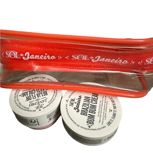 Sol de Janeiro Brazilian Bum Bum & Beija Flor Elasti Cream + Pouch Bundle - Picture 3 of 12